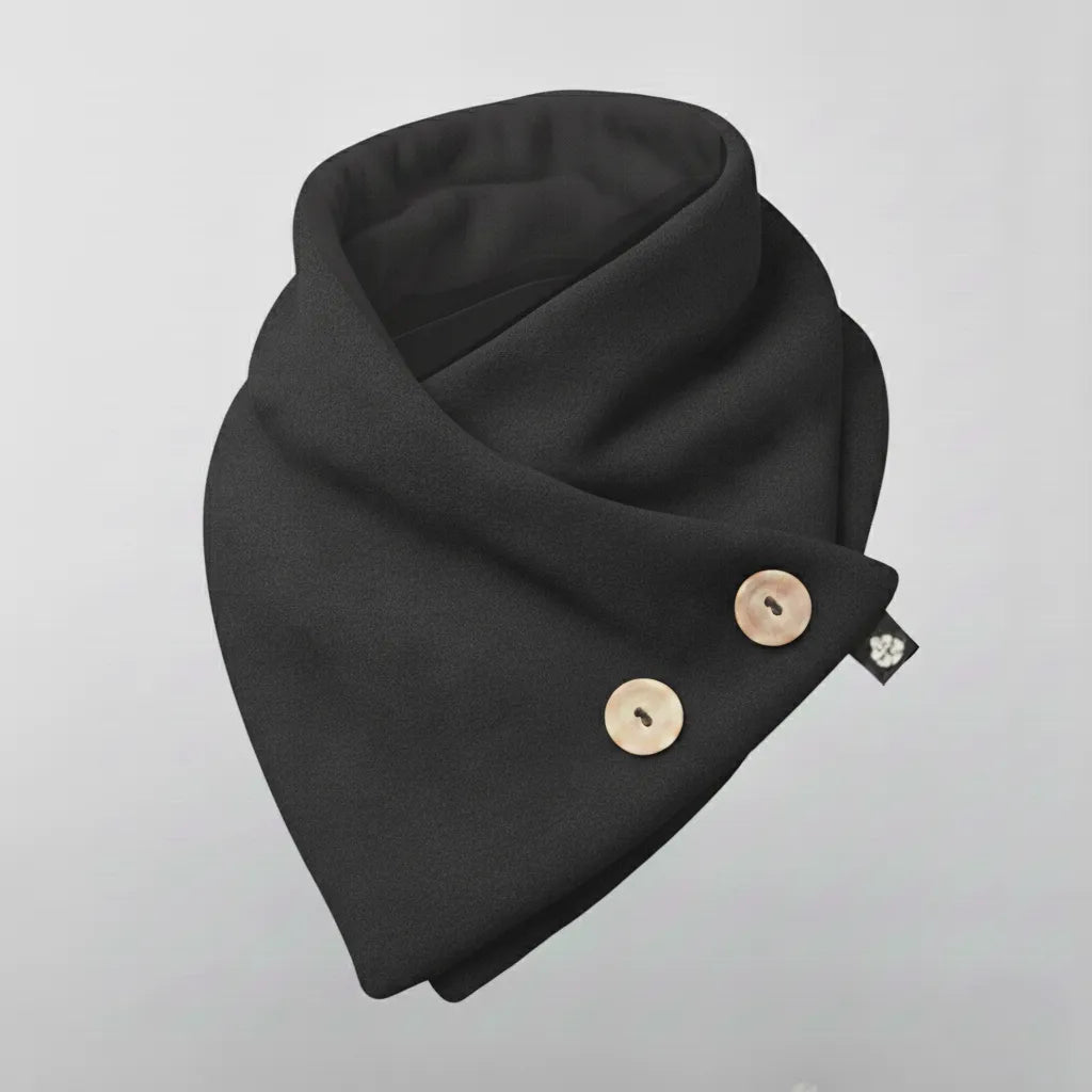 Cachecol Bandana Preto Feminino