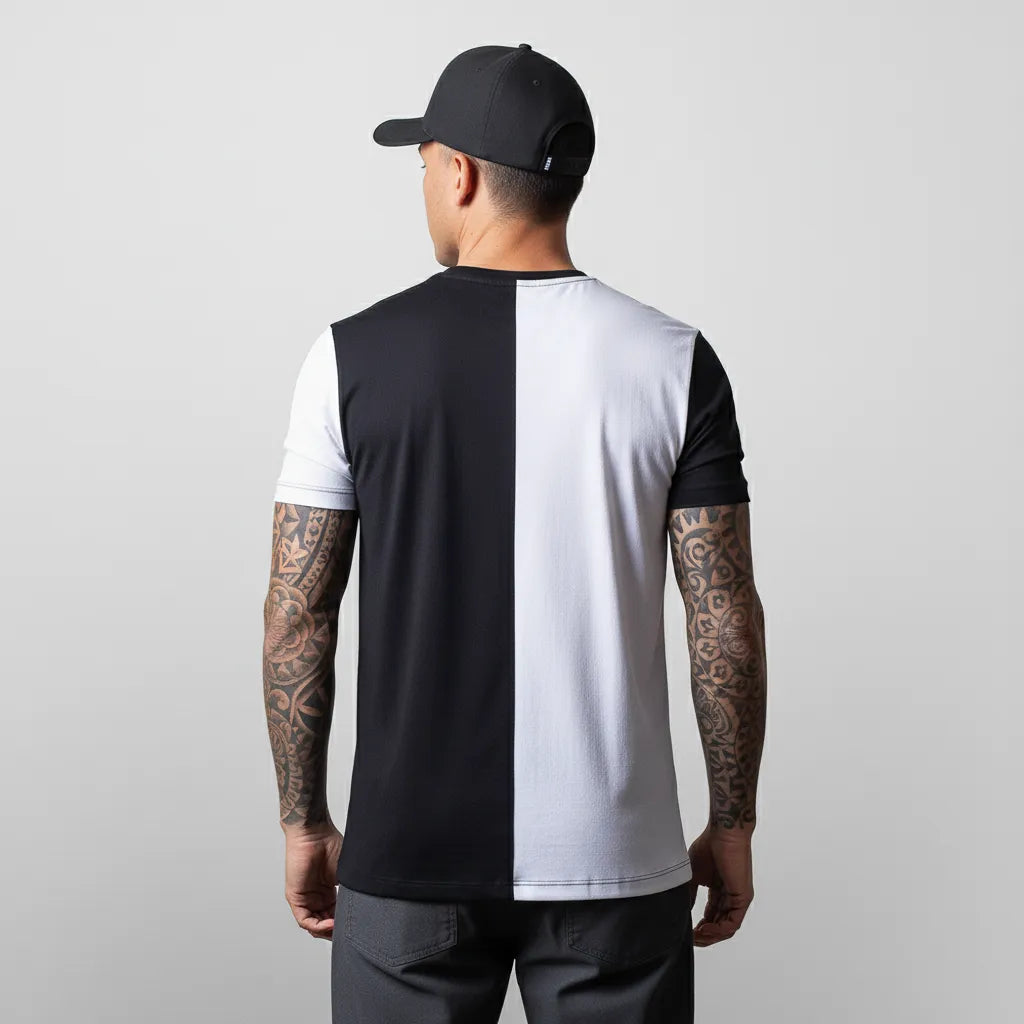 Camiseta Half Side - Algodão Orgânico