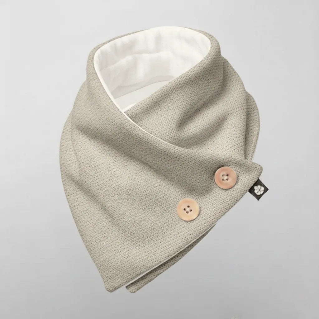 Cachecol Bandana Off-white Rústico Feminino