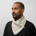 Cachecol Bandana Off-white Rústico