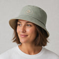 Bucket Hat Caramelo e Verde Fem