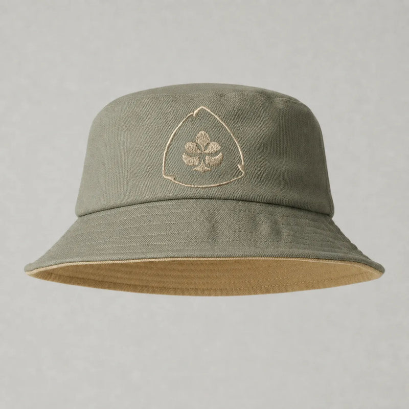 Bucket Hat Caramelo e Verde Masc