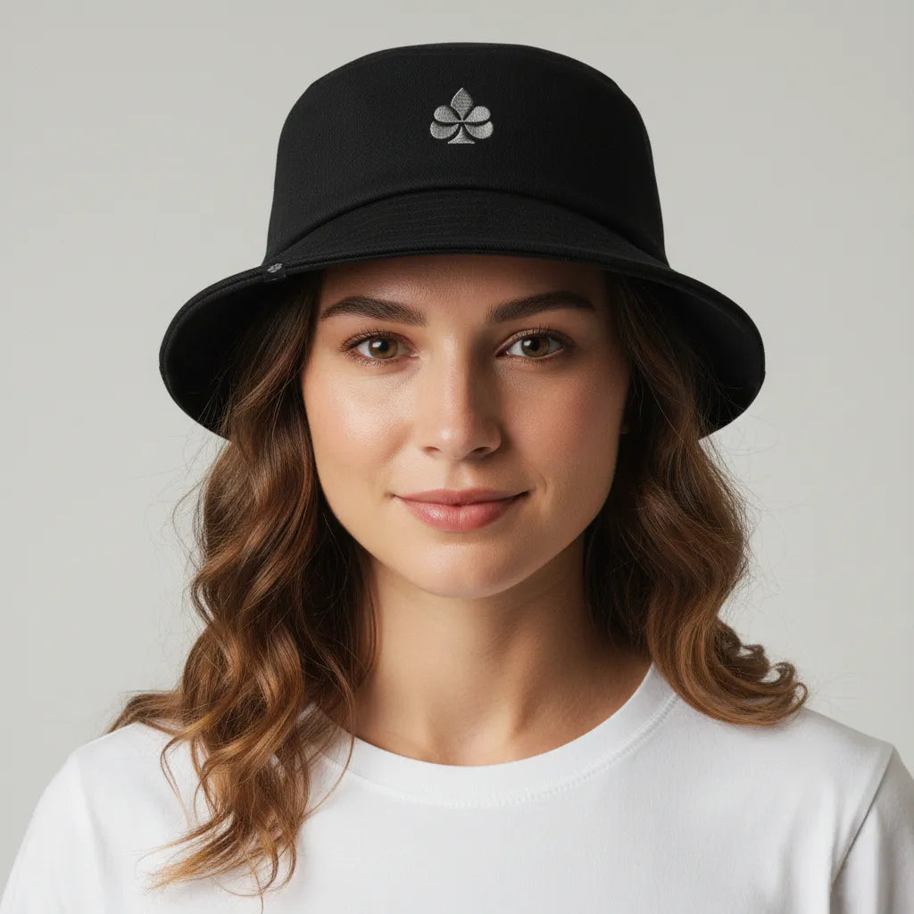 Bucket Hat Preto Feminino