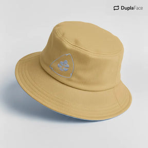 Bucket Hat Dupla Face - Caramelo & Azul