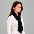 Cachecol Gravata Preto Feminino