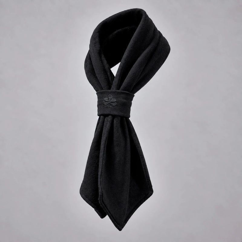 Cachecol Gravata Preto