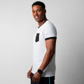 Camiseta com Bolso Branca