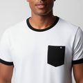 Camiseta com Bolso Branca
