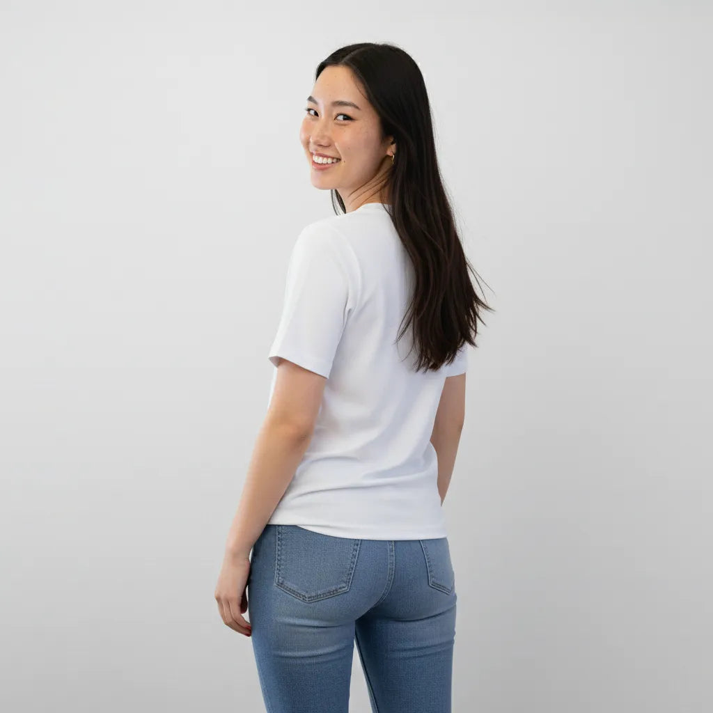 Camiseta Gola redonda - Algodão Orgânico