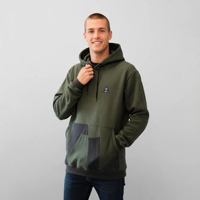 Moletom Canguru Green & Black