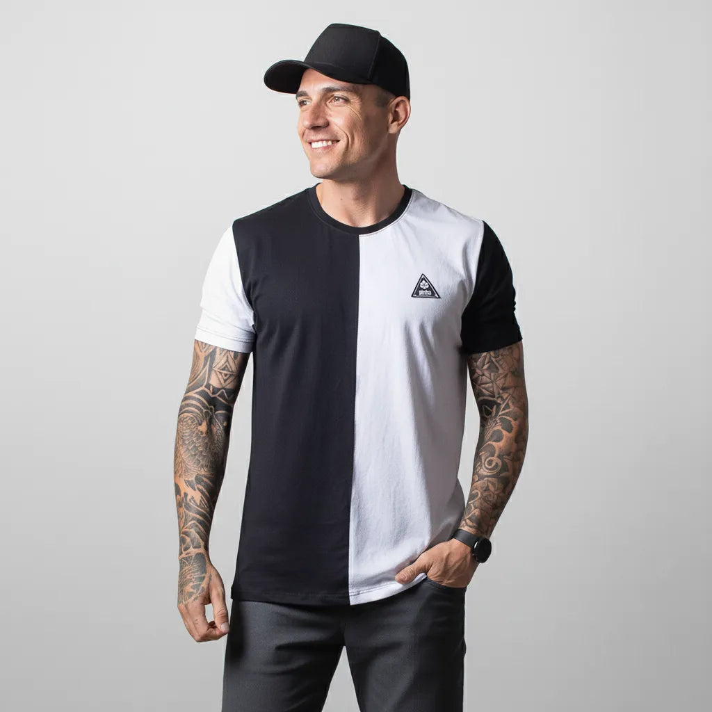 Camiseta Half Side  - Algodão Orgânico