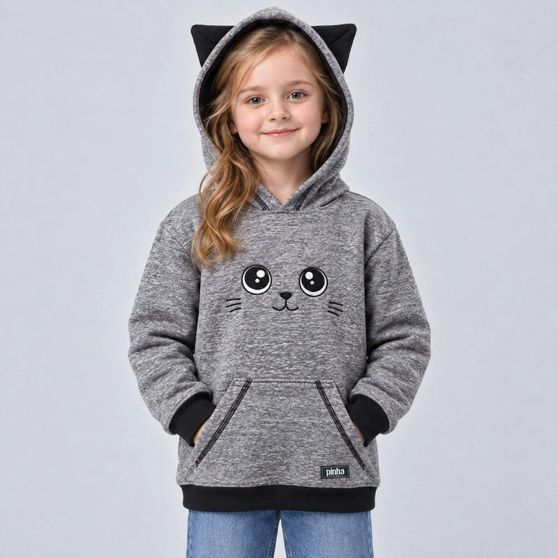 Moletom Gatinho - Menina