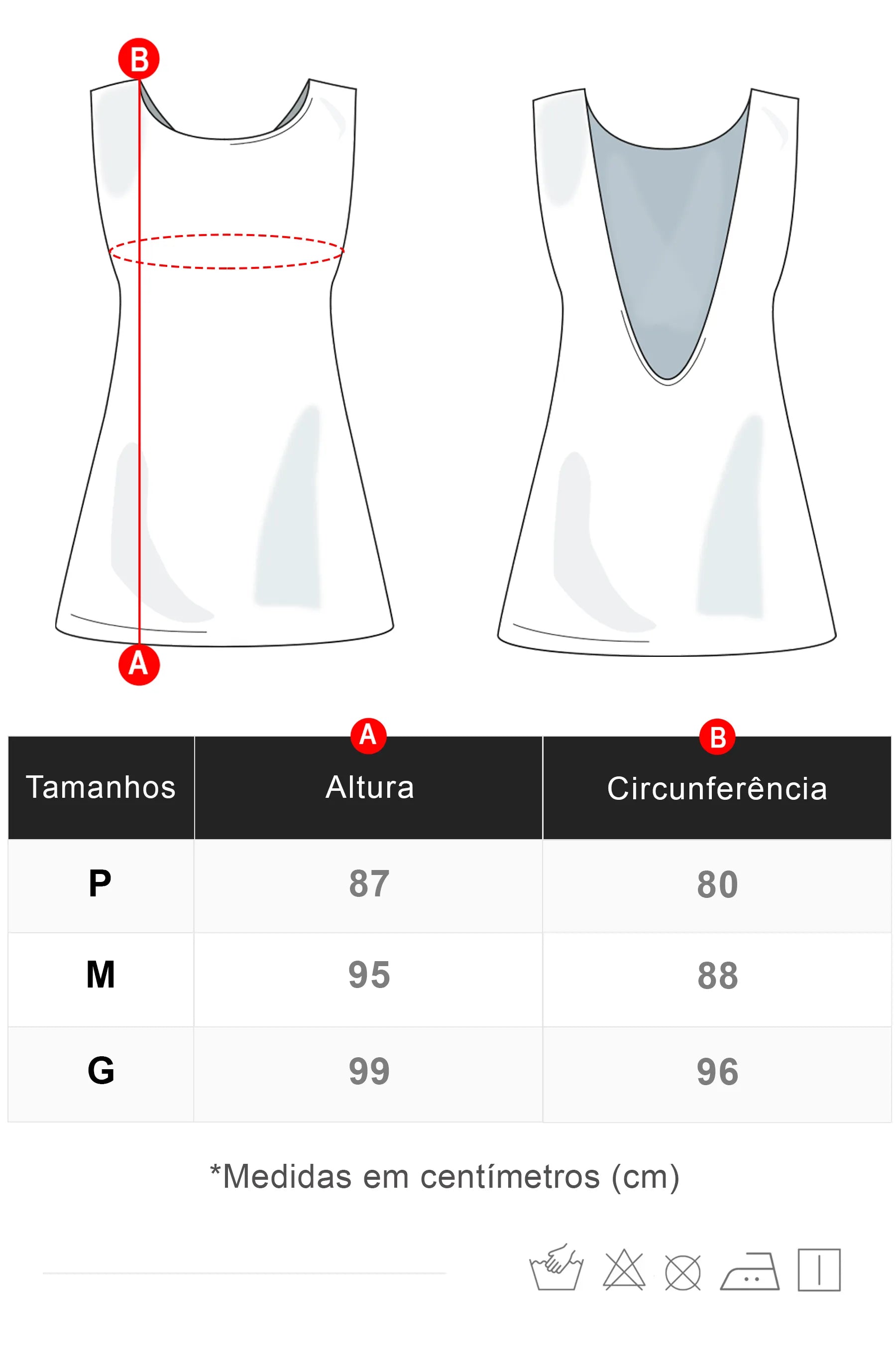 Tabela de Medidas