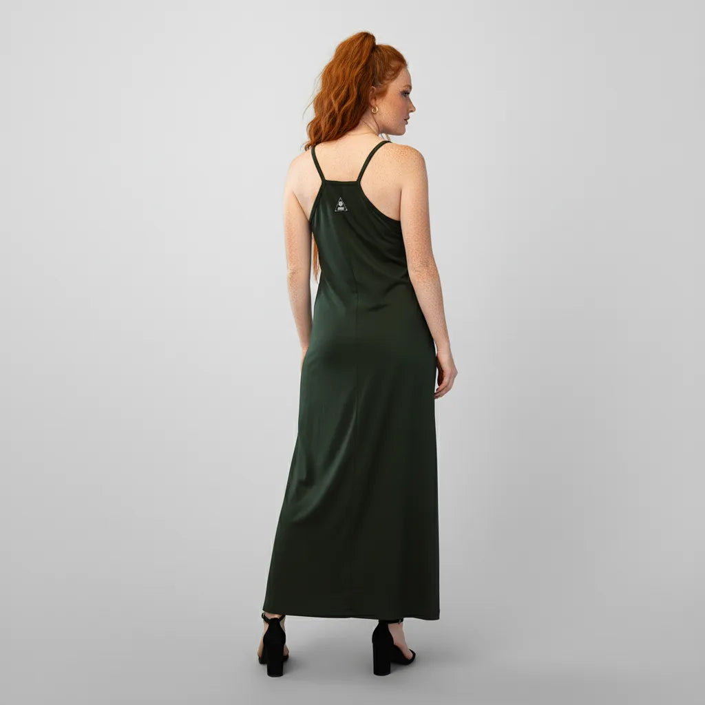 Vestido Maxi - com Alças